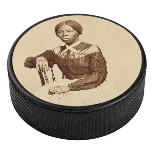 Untergrund Railroad Abolitionist Harriet Tubman Eishockey Puck (3/4)