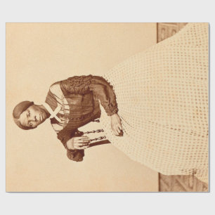 Untergrund Railroad Abolitionist Harriet Tubman Geschenkpapier