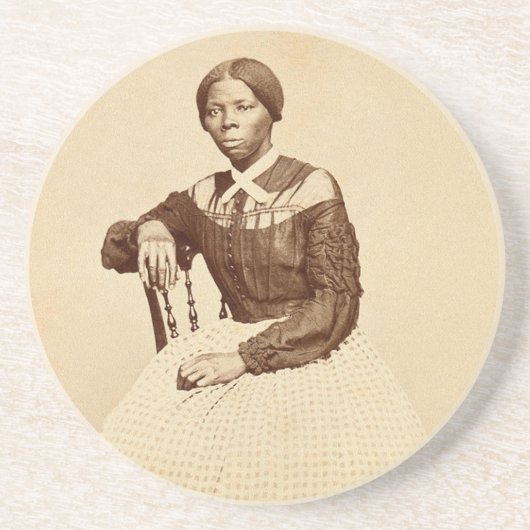 Untergrund Railroad Abolitionist Harriet Tubman Getränkeuntersetzer (Vorne)