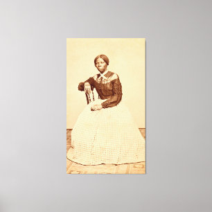 Untergrund Railroad Abolitionist Harriet Tubman Leinwanddruck