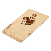 Untergrund Railroad Abolitionist Harriet Tubman Magnet (Linke Seite)