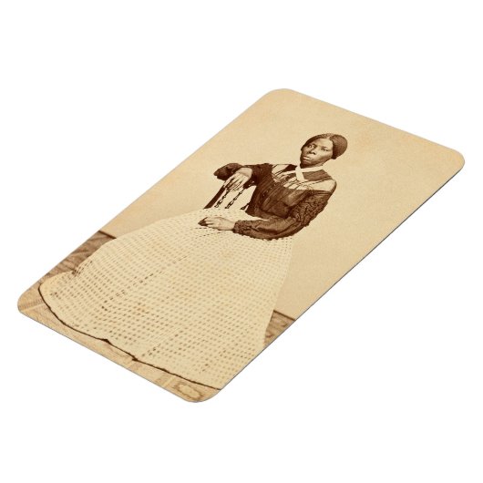 Untergrund Railroad Abolitionist Harriet Tubman Magnet (Linke Seite)