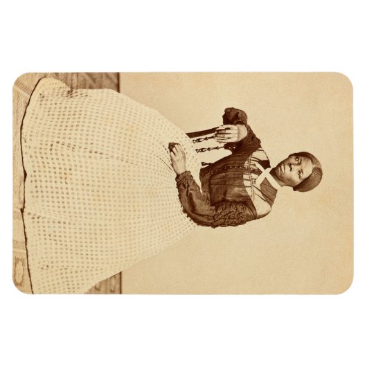 Untergrund Railroad Abolitionist Harriet Tubman Magnet (Horizontal)
