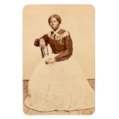 Untergrund Railroad Abolitionist Harriet Tubman Magnet (Vertikal)