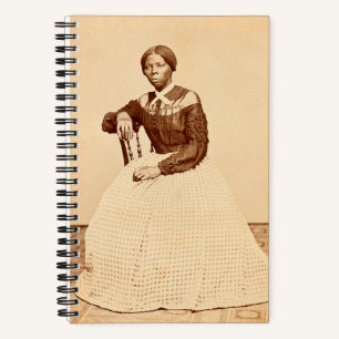 Untergrund Railroad Abolitionist Harriet Tubman Notizblock