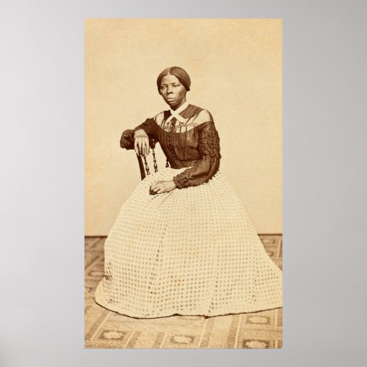 Untergrund Railroad Abolitionist Harriet Tubman Poster (Vorne)