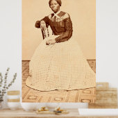 Untergrund Railroad Abolitionist Harriet Tubman Poster (Küche)