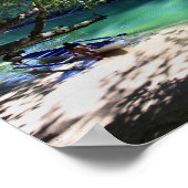 Untergrund River Beach Philippines Fotografie Poster (Ecke)