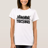 Untergrund Techno - das Shirt der Frauen (Vorderseite)
