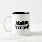 Untergrund Techno - Tasse (Links)