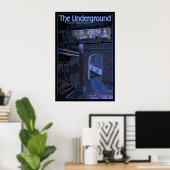 Untergrund Tour - Pioneer Platz, Seattle Poster (Heimbüro)