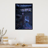 Untergrund Tour - Pioneer Platz, Seattle Poster (Küche)