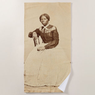 Untergrundbahn-Abolitionistin Harriet Tubman Strandtuch
