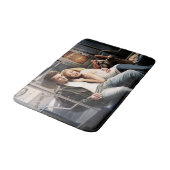 Untergrundbahn-Reiter 2 Badematte (Schrägansicht)