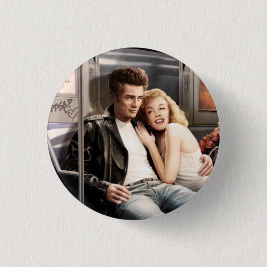 Untergrundbahn-Reiter 2 Button (Vorderseite)