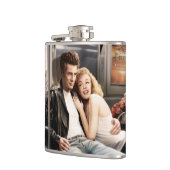 Untergrundbahn-Reiter 2 Flachmann (Links)