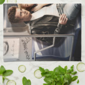 Untergrundbahn-Reiter 2 Handtuch (Gefaltet)