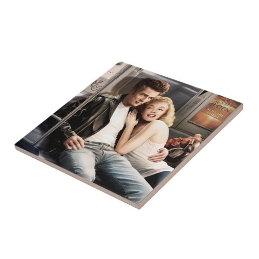 Untergrundbahn-Reiter Fliese (Seite)