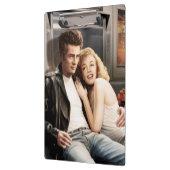 Untergrundbahn-Reiter Klemmbrett (Links)