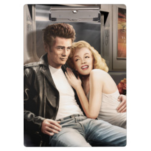 Untergrundbahn-Reiter Klemmbrett