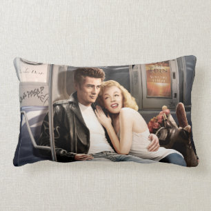 Untergrundbahn-Reiter Lendenkissen