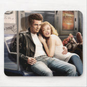 Untergrundbahn-Reiter Mousepad (Vorne)