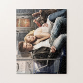 Untergrundbahn-Reiter Puzzle (Vertikal)