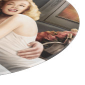 Untergrundbahn-Reiter Schneidebrett (Ecke)