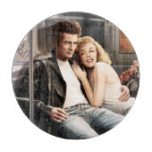 Untergrundbahn-Reiter Schneidebrett (Vorderseite)