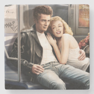 Untergrundbahn-Reiter Steinuntersetzer