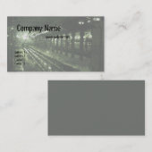 Untergrundbahn-Visitenkarten Visitenkarte (Vorne/Hinten)