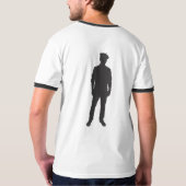 Untergrundbeatnik-Wecker-T - Shirt (Rückseite)