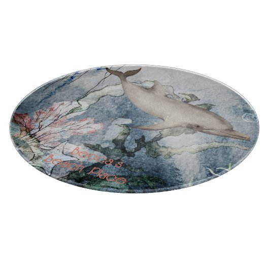 Unterhalb der Dolphin-Korallen Schneidebrett (Ecke)