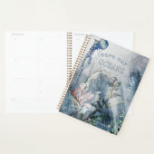 Unterhalb der Meereskreaturen Watercolor-Szene Planer (Anzeige)