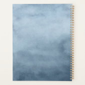 Unterhalb der Meereskreaturen Watercolor-Szene Planer (Rückseite)