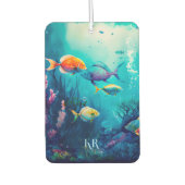 Unterhalb der Meereslandschaft Autolufterfrischer (Vorderseite)