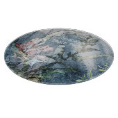 Unterhalb der Meeresquallen-Korallen Schneidebrett (Ecke)