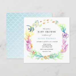 Unterhalb der Meerjungdusche Einladung