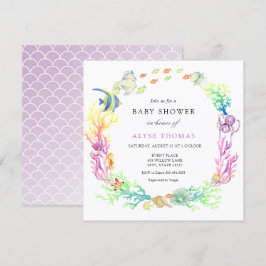 Unterhalb der Meerjungdusche Einladung