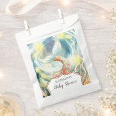 Unterhalb der Meerjungfrau Babydusche Geschenktütchen (Ausgeschnitten)