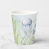 Unterhalb der Sea Ocean Baby Dusche Pappbecher (Vorderseite)