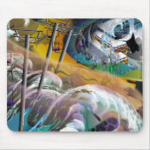 "Unterhalb der Skischule" Mousepad (Vorne)