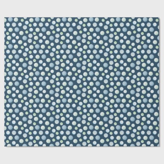 Unterhalb der Wasserfarbenblase Geschenkpapier (Flach)