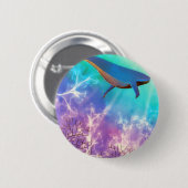 Unterhalb des Blauen Waldes im Ozean Button (Vorne & Hinten)