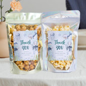 Unterhalb des Meeres-Babydusche-Lebensmitteletiket Weinetikett