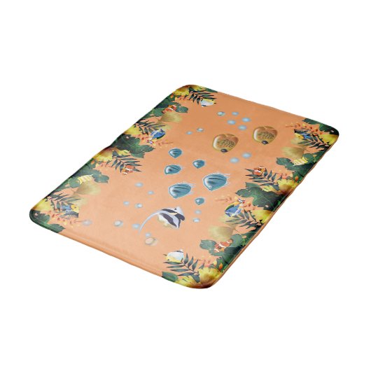 Unterhalb des Meeres Badematte (Schrägansicht)