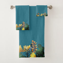 Unterhalb des Meeres Badhandtuch Set