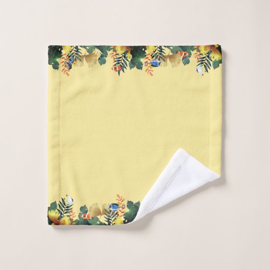 Unterhalb des Meeres Badhandtuch Set (Waschlappen)