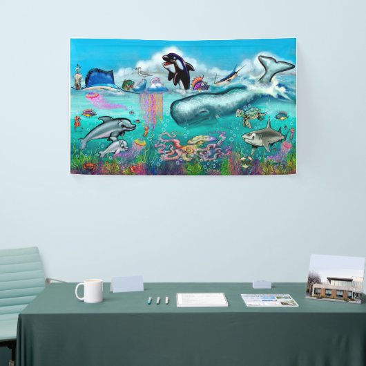 Unterhalb des Meeres Banner (Messeveranstaltung)