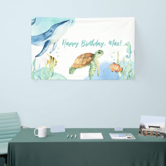 Unterhalb des Meeres Banner (Messeveranstaltung)